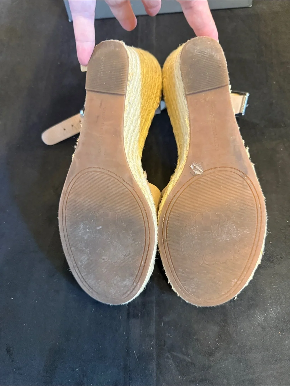 Women’s Neutral Suede Espadrille Sandals with Ankle Strap